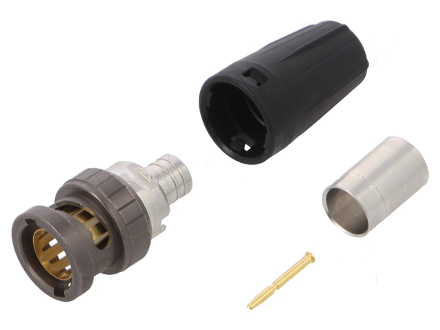 REAR-TWIST UHD BNC CABLE CONNECTOR REAR-TWIST UHD BNC CABLE CONNECTOR
